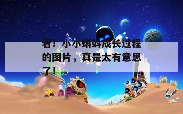 看！小小蝌蚪成长过程的图片，真是太有意思了！