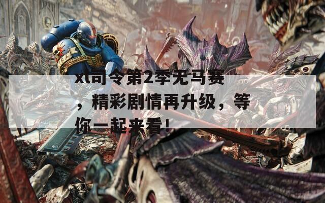 xl司令第2季无马赛，精彩剧情再升级，等你一起来看！