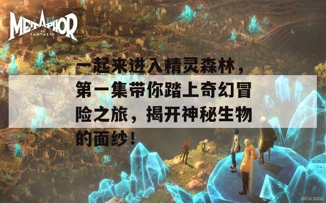 一起来进入精灵森林，第一集带你踏上奇幻冒险之旅，揭开神秘生物的面纱！