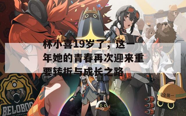 林小喜19岁了，这一年她的青春再次迎来重要转折与成长之路