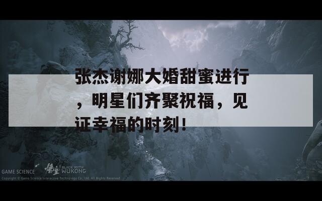 张杰谢娜大婚甜蜜进行，明星们齐聚祝福，见证幸福的时刻！