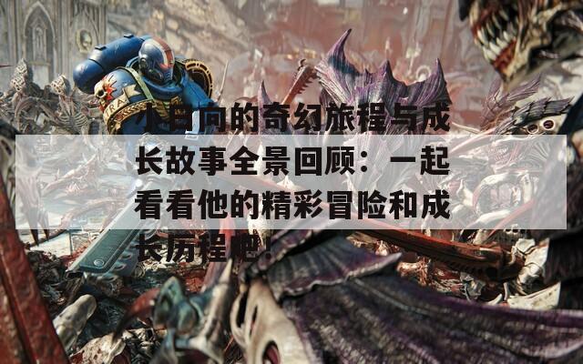 小日向的奇幻旅程与成长故事全景回顾：一起看看他的精彩冒险和成长历程吧！