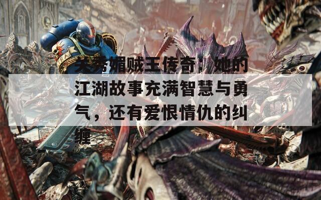 关秀媚贼王传奇：她的江湖故事充满智慧与勇气，还有爱恨情仇的纠缠
