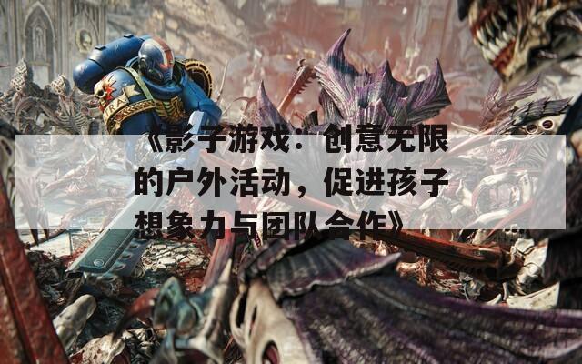 《影子游戏：创意无限的户外活动，促进孩子想象力与团队合作》