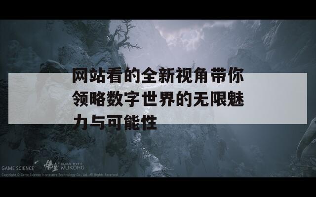 网站看的全新视角带你领略数字世界的无限魅力与可能性