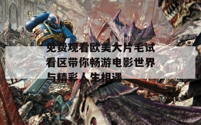 免费观看欧美大片毛试看区带你畅游电影世界与精彩人生相遇