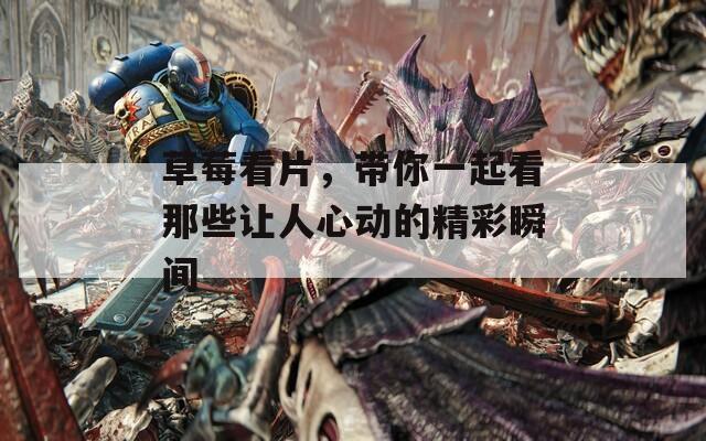 草莓看片，带你一起看那些让人心动的精彩瞬间