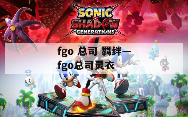fgo 总司 羁绊—fgo总司灵衣
