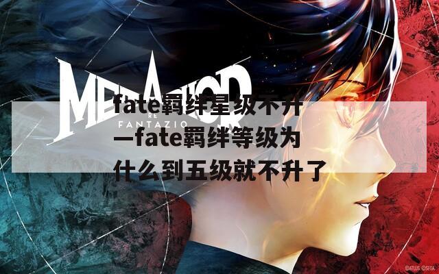 fate羁绊星级不升—fate羁绊等级为什么到五级就不升了