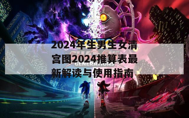 2024年生男生女清宫图2024推算表最新解读与使用指南