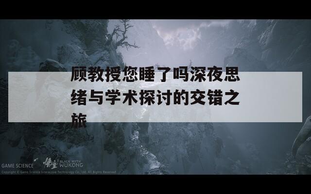 顾教授您睡了吗深夜思绪与学术探讨的交错之旅